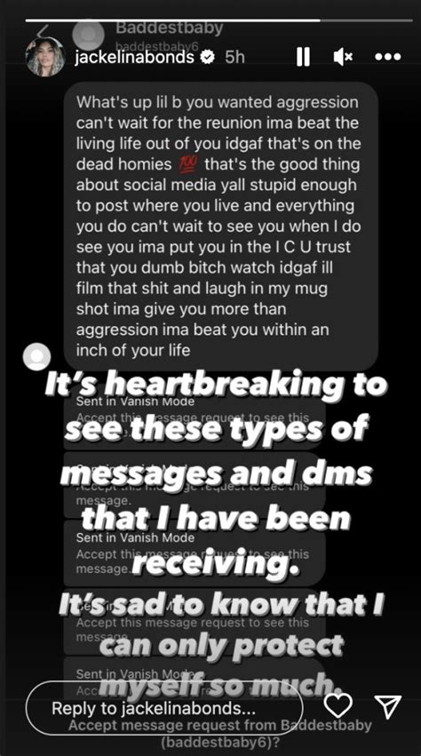 On Tuesday, Bonds apologized to Glaze in a statement posted on her Instagram story, writing that she wanted to sincerely apologize and take accountability. . Jackie leaked text messages love is blind